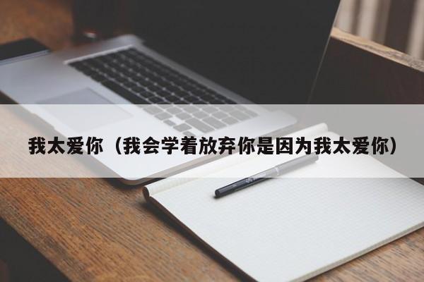 我太爱你（我会学着放弃你是因为我太爱你）